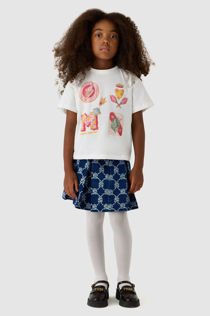 Girl White Tshirt