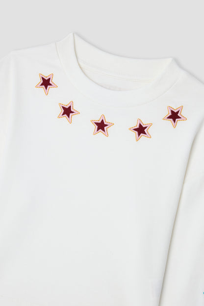 Girl White Tshirt