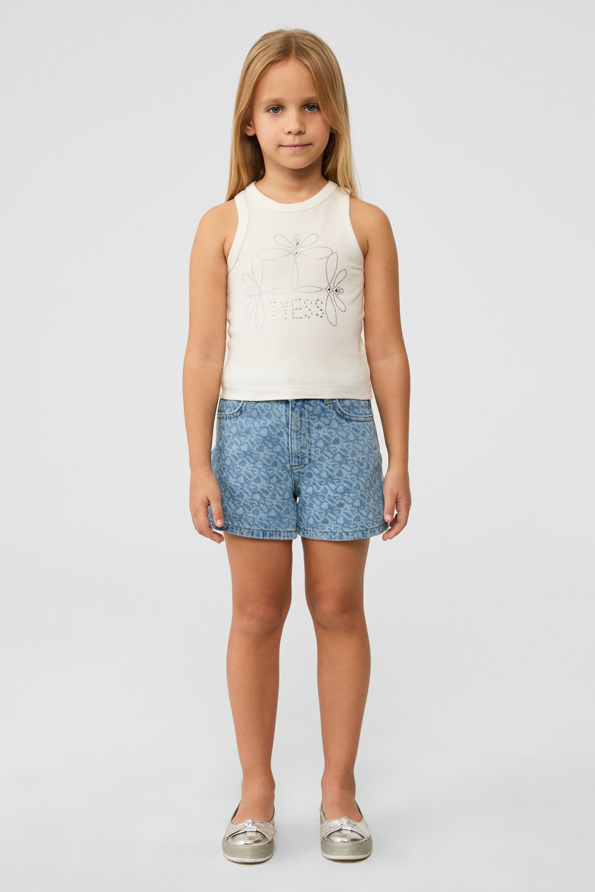 Girl White Undershirt