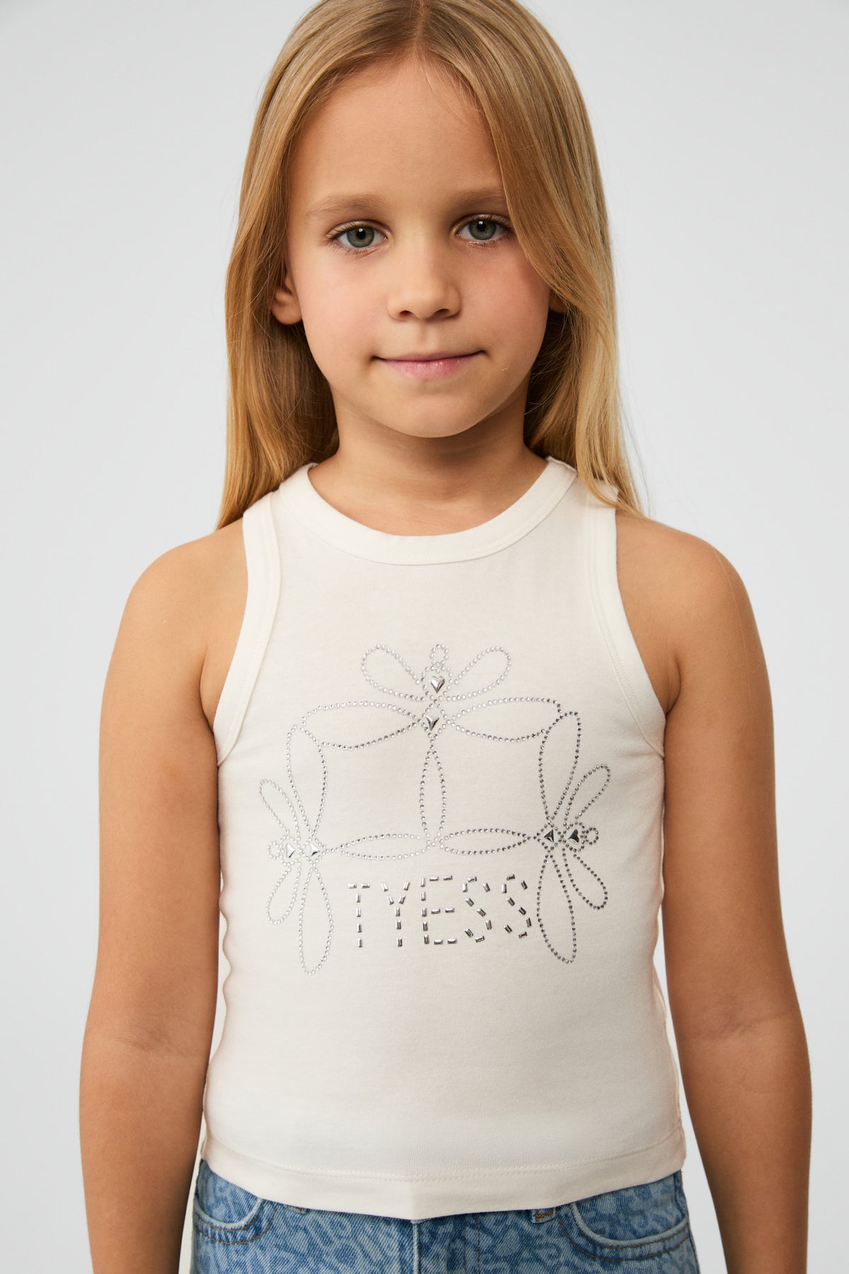 Girl White Undershirt