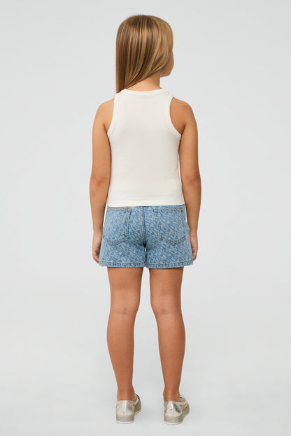 Girl White Undershirt