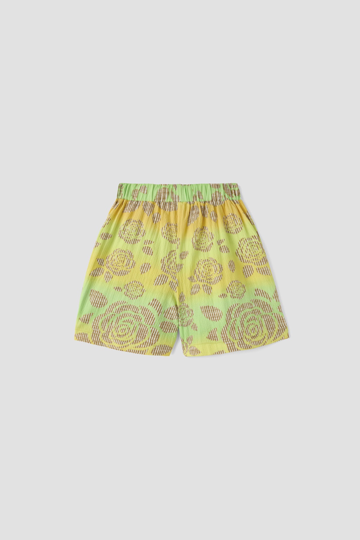 Girl Yellow Shorts