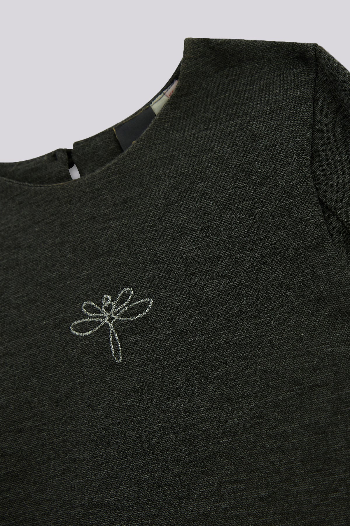 Girls Anthracite Blouse