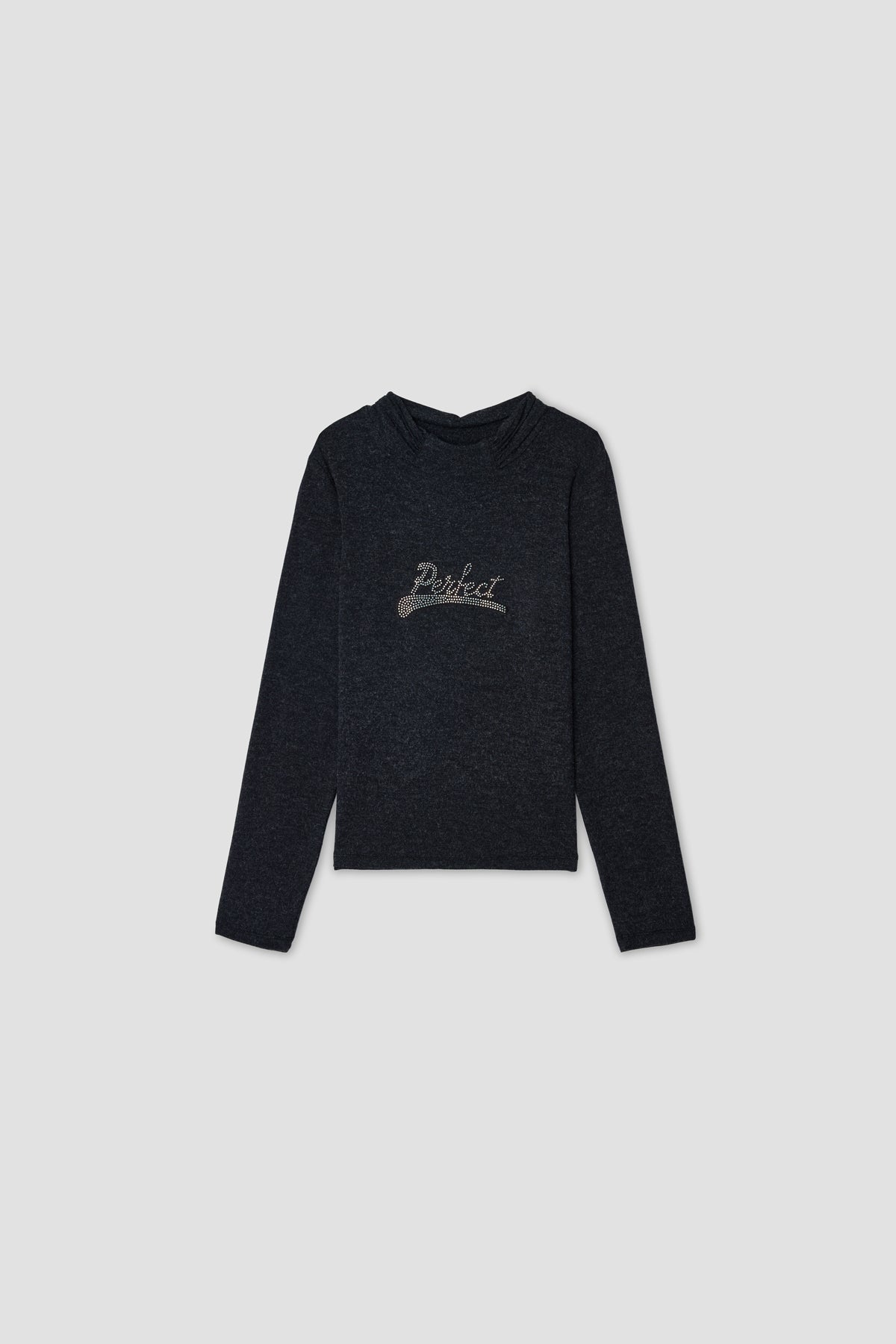 Girls Anthracite Blouse