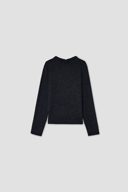Girls Anthracite Blouse