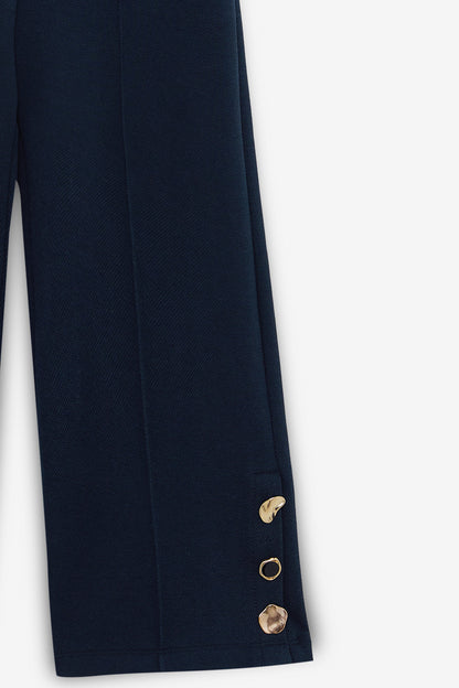 Girls Dark Navy Trousers