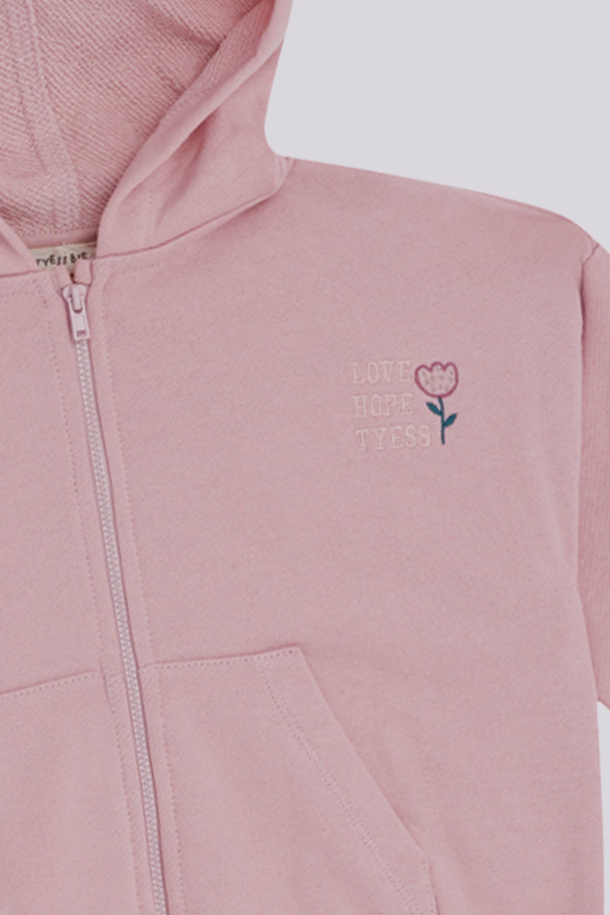 Girls Dusty Rose Tracksuit