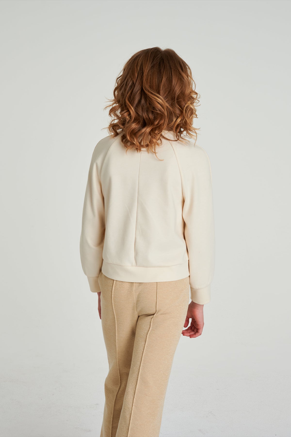 Girls Golden Trousers