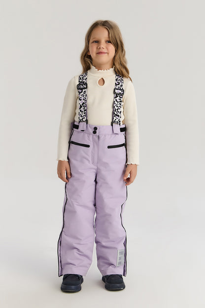 Girls Lilac Ski Set