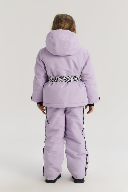 Girls Lilac Ski Set