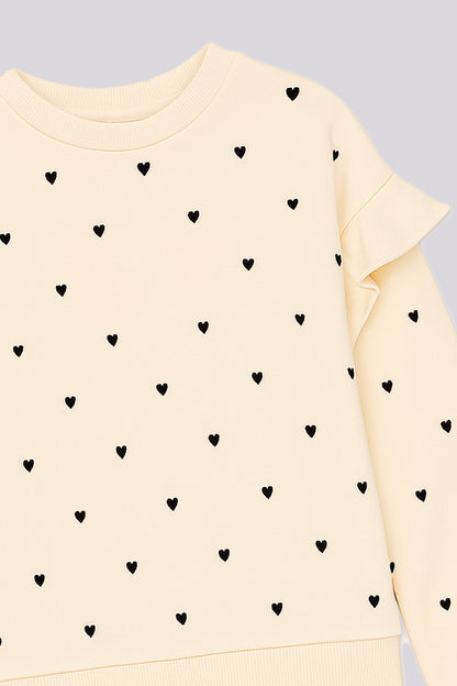 Girls Patterned Tracksuit