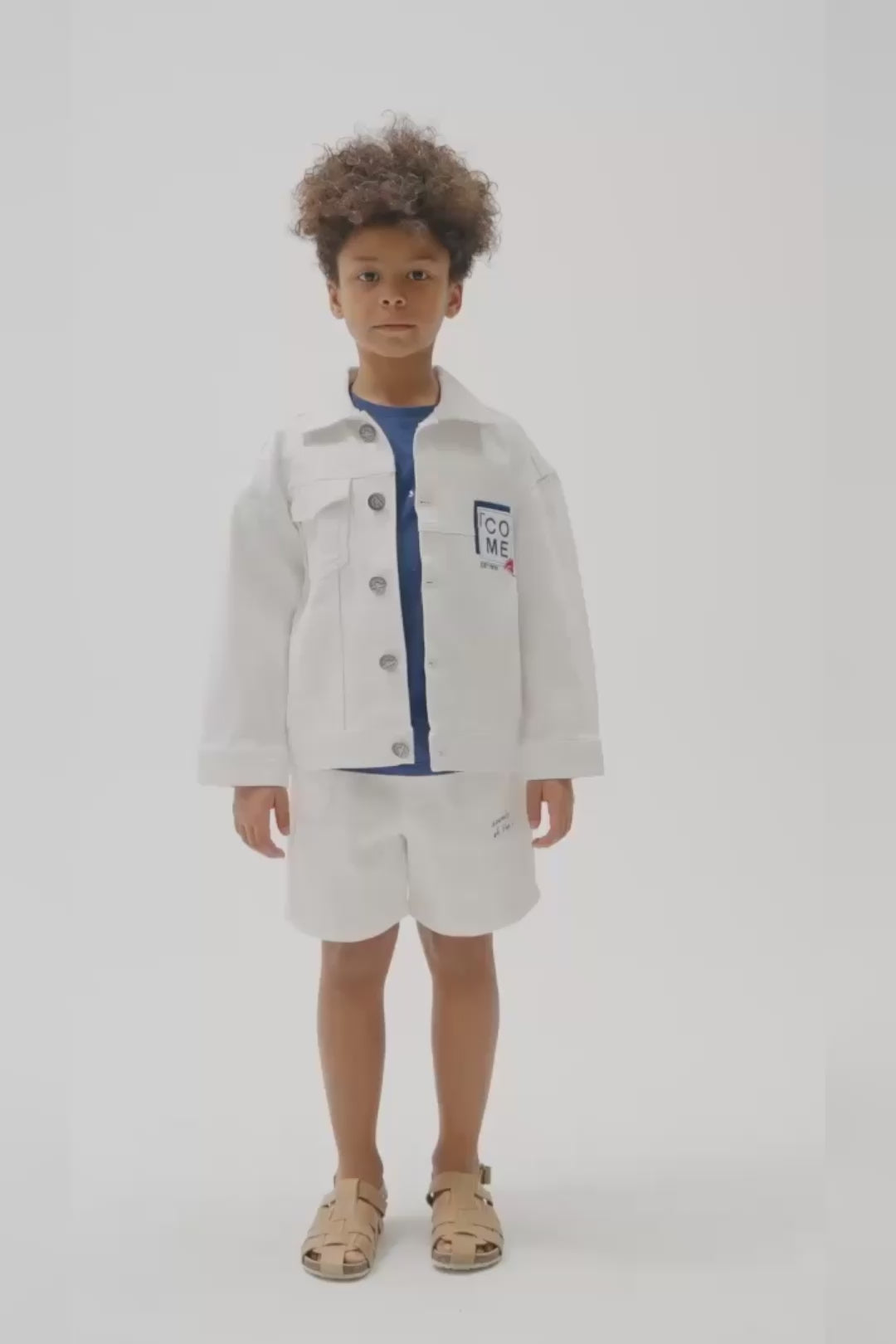 Boy Ecru Jacket
