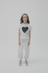 Girl White Tracksuit Bottom