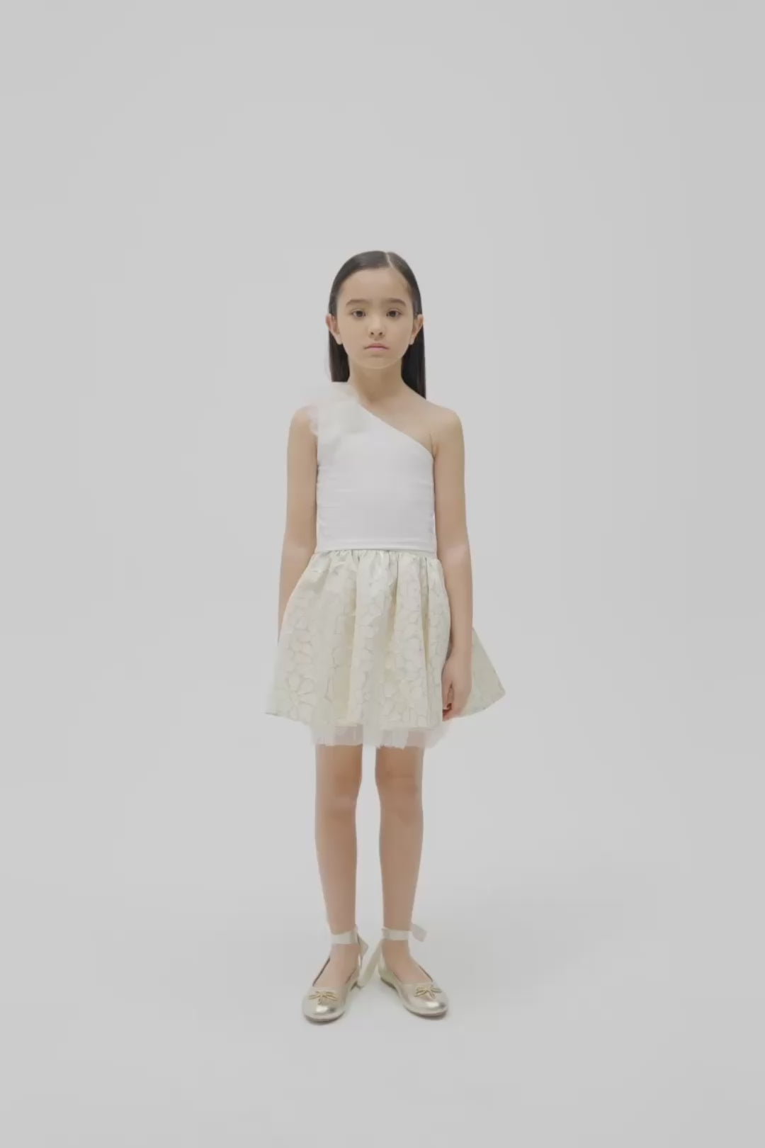 Girl Ecru Blouse