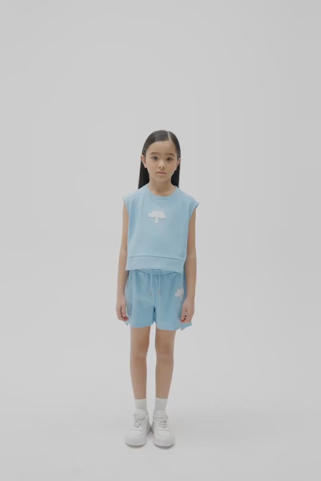 Girl Blue Sweatshirt