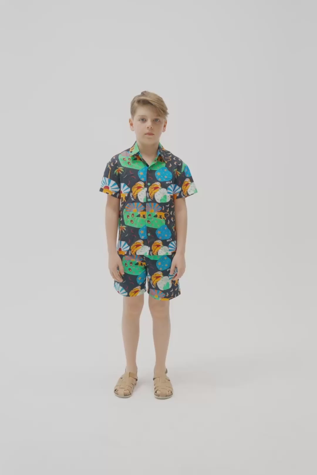 Boy Patterned Shirt