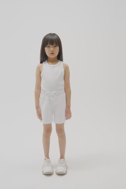 Girl White Shorts