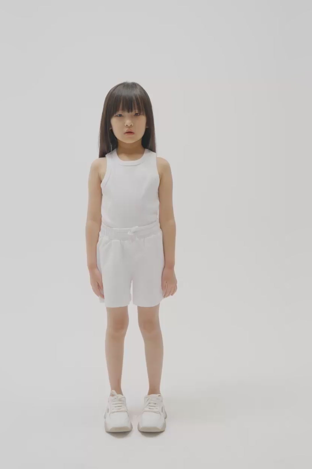 Girl White Undershirt