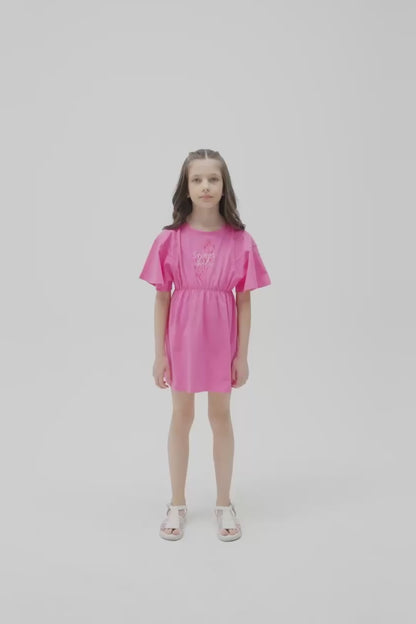 Girl Pink Dress