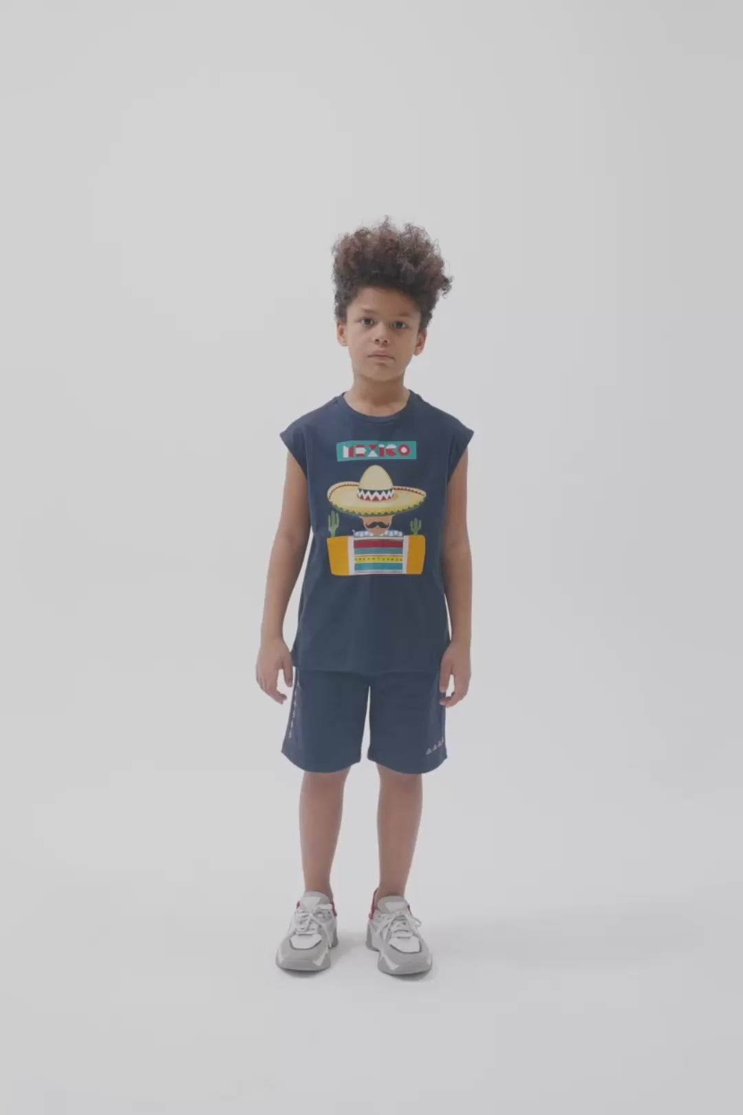 Boy Anthracite Undershirt