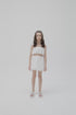 Girl White Skirt