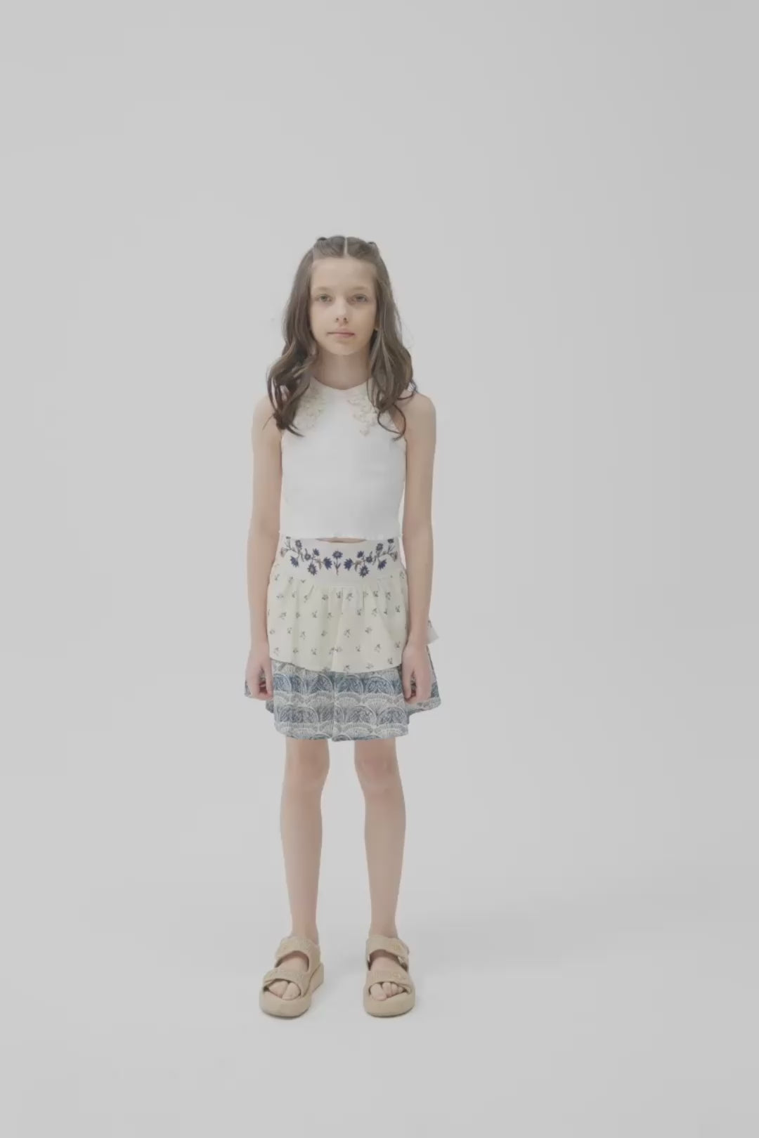Girl Ecru Undershirt