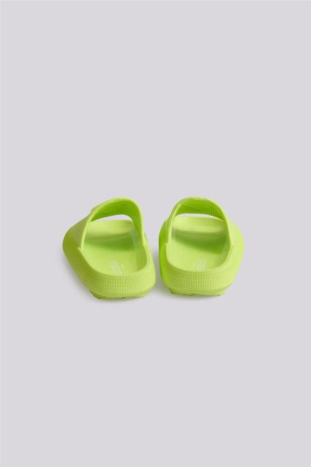 Unisex Green Slippers