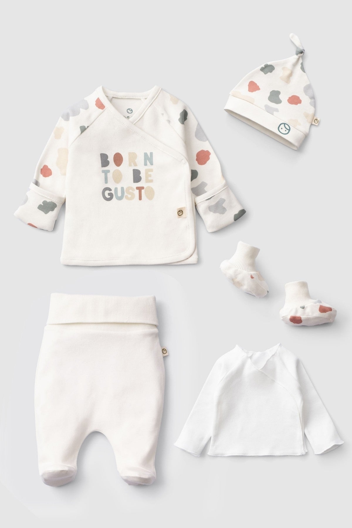 Unisex Patterned Newborn