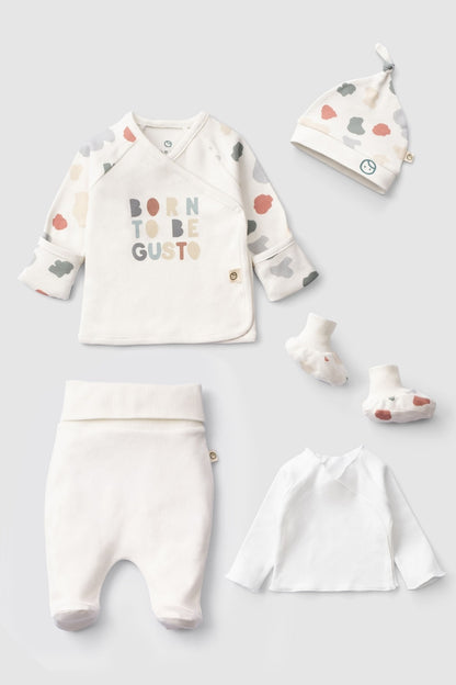 Unisex Patterned Newborn