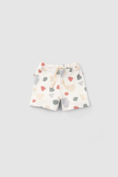 Unisex Patterned Shorts Suit