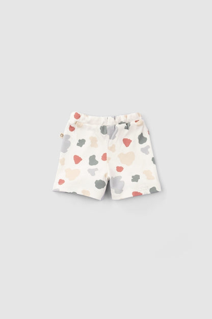 Unisex Patterned Shorts Suit